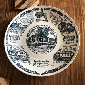 East Fairfield United Methodist Church plate